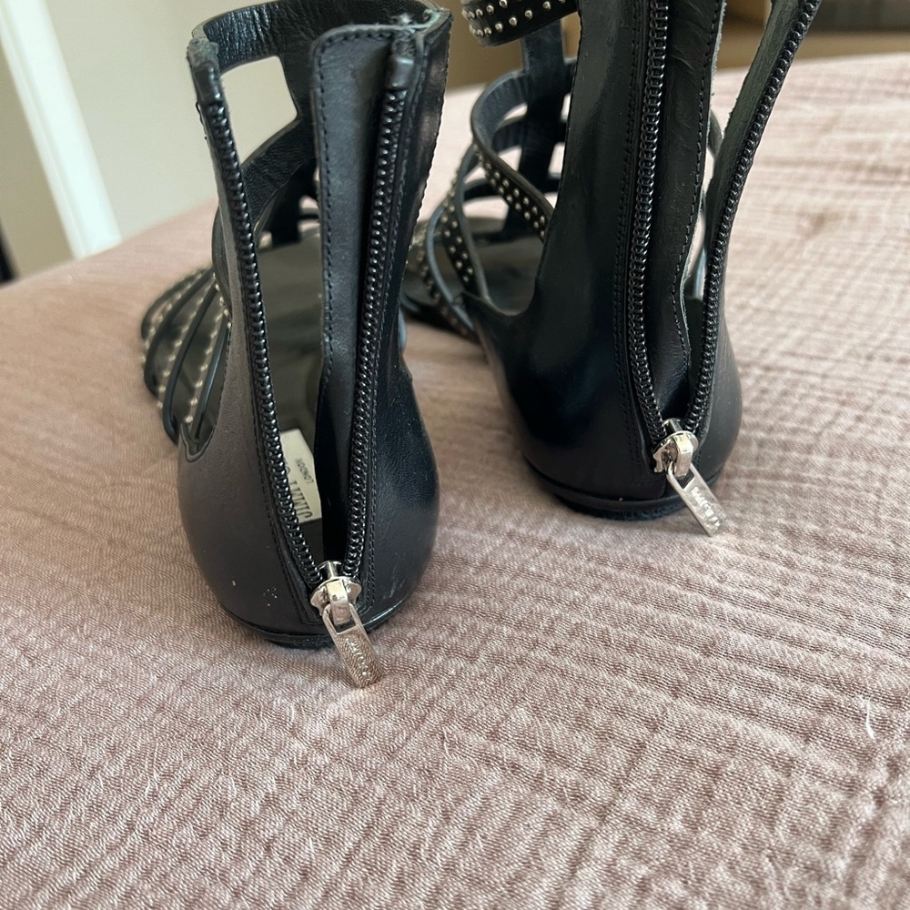 Black Studded Sandals - Picture 5 of 5